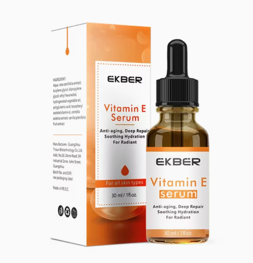 سيروم الوجه بفيتامين C وE وحمض الهيالورونيك